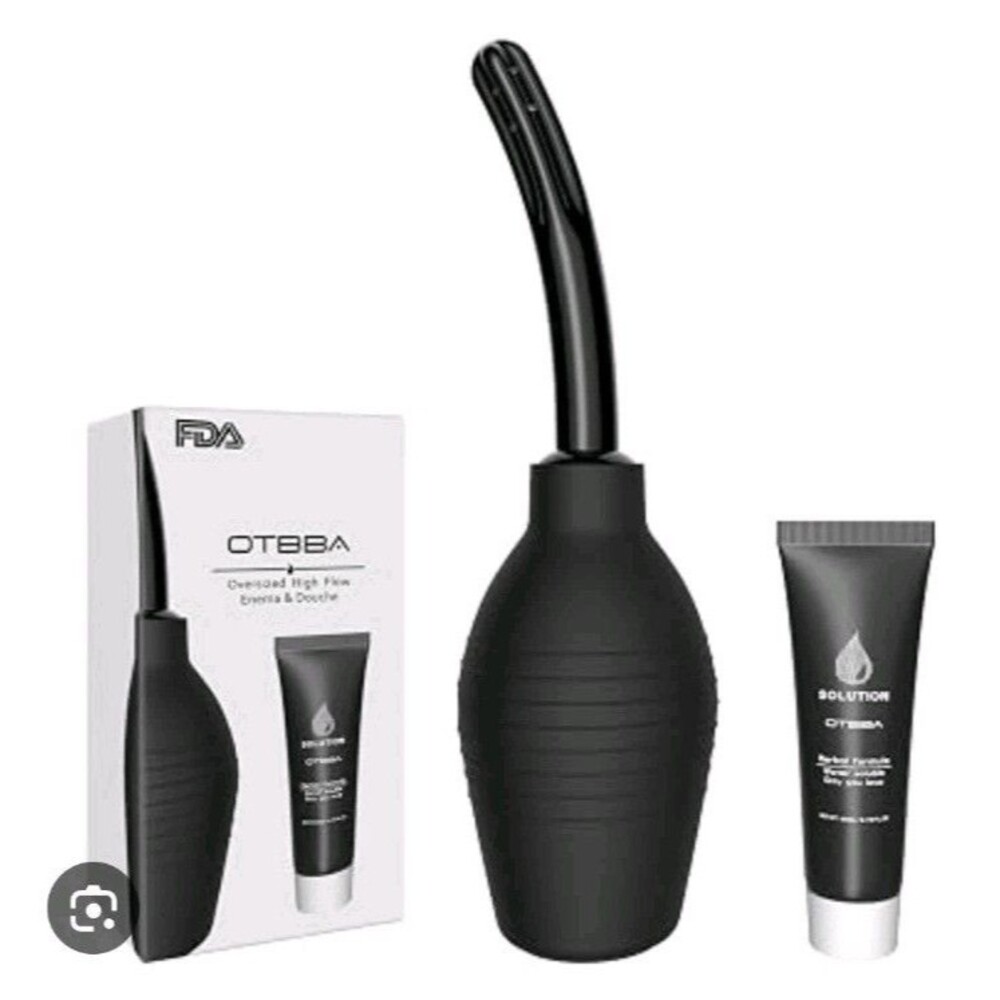 New OTBBA Oversizes High Flow Enema & Douche Kit